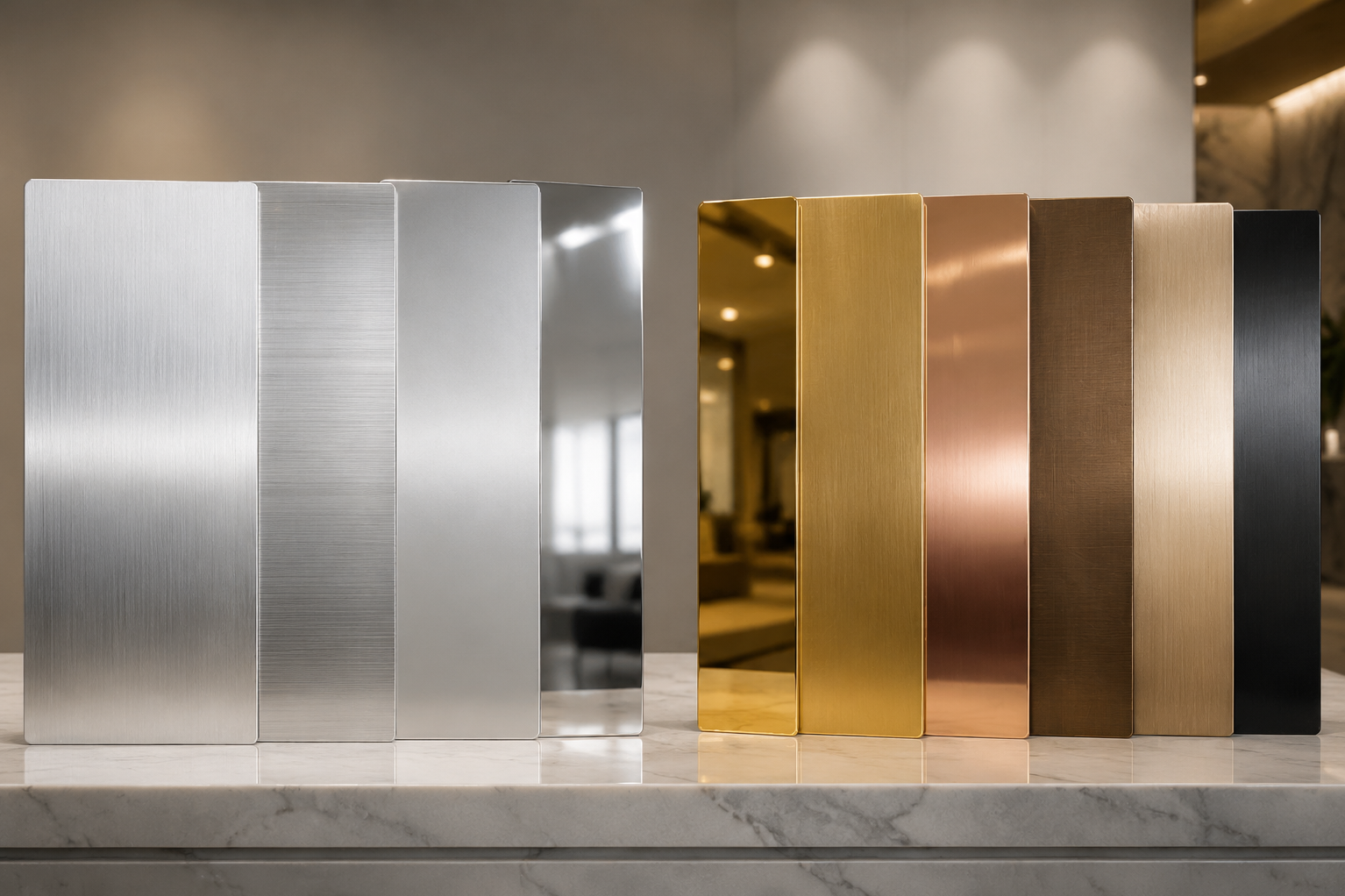 Stainless Steel Sheets for Cladding vs PVD Sheets: Which Is Better for Your Project?