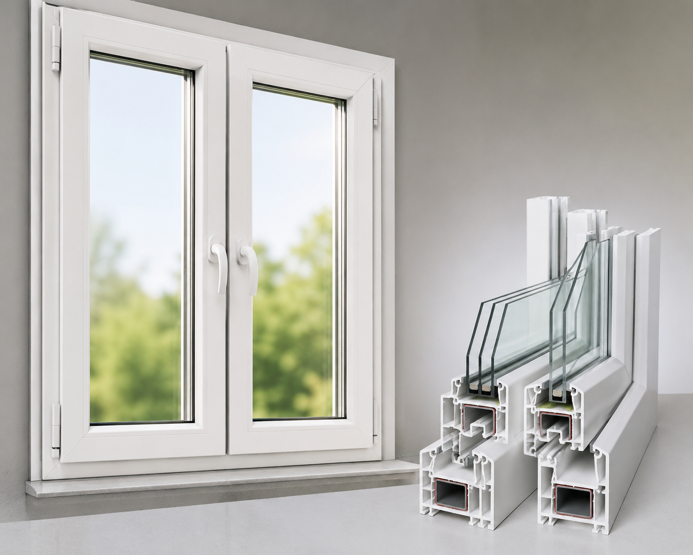 Baydee uPVC Profile Windows for Durable and Low-Maintenance Buildings