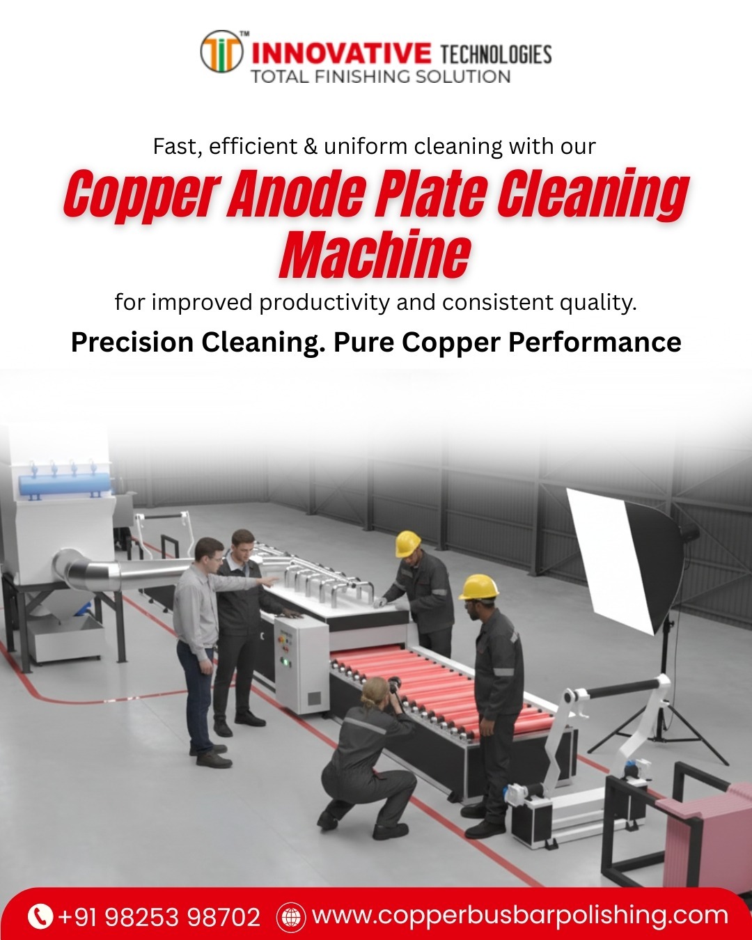 Copper Plate Anode Washing Machine Manufacturer in India