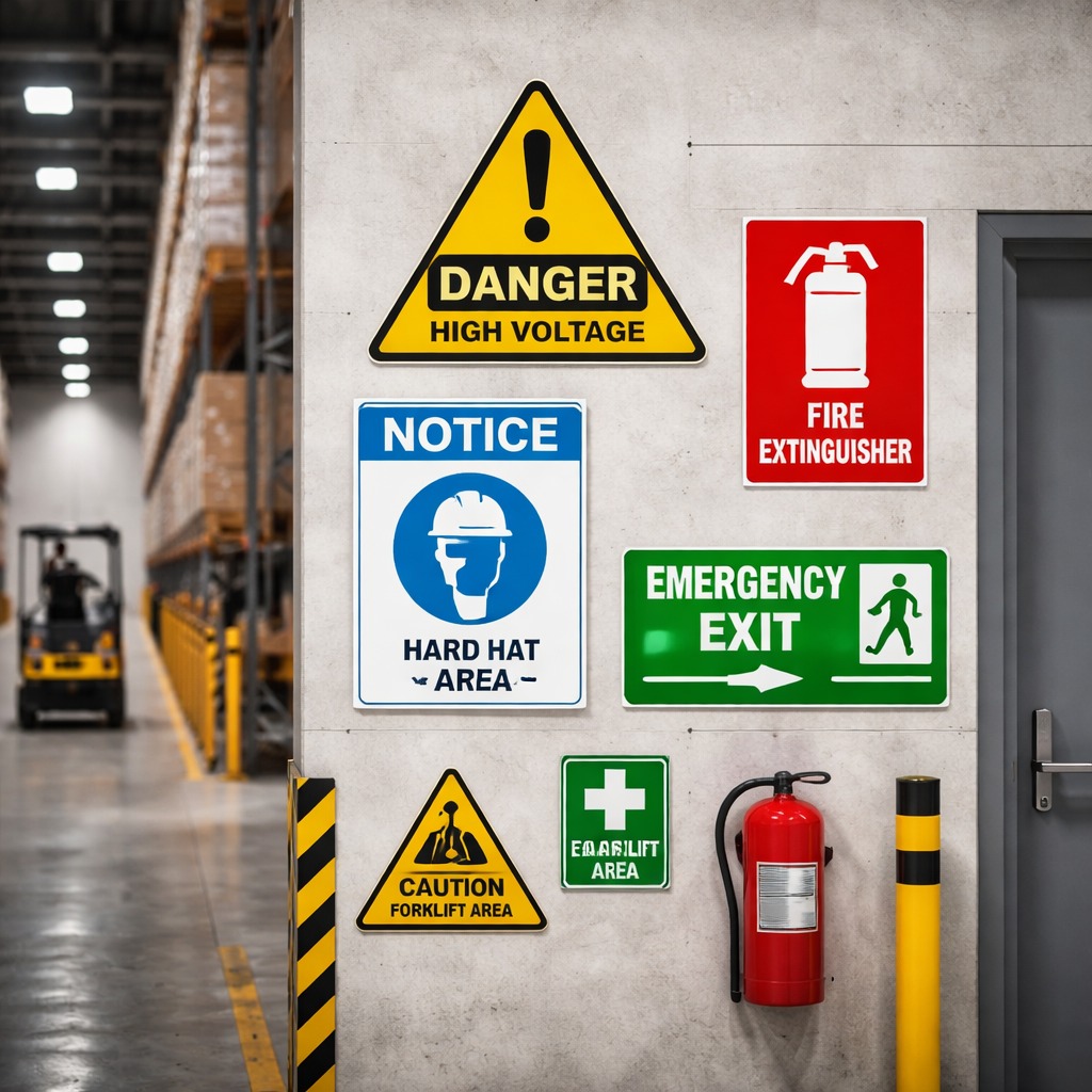 How Safety Signage Improves Workplace Awareness and Prevents Accidents
