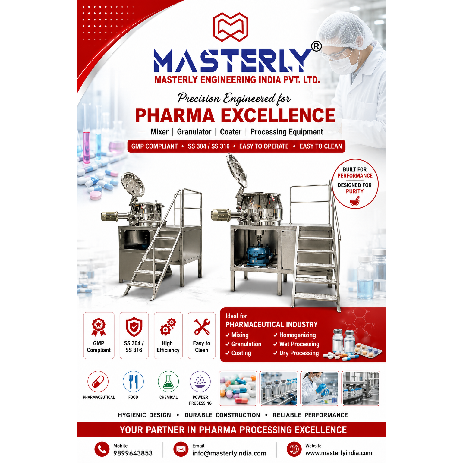 Pharma Processing Excellence with MASTERLY