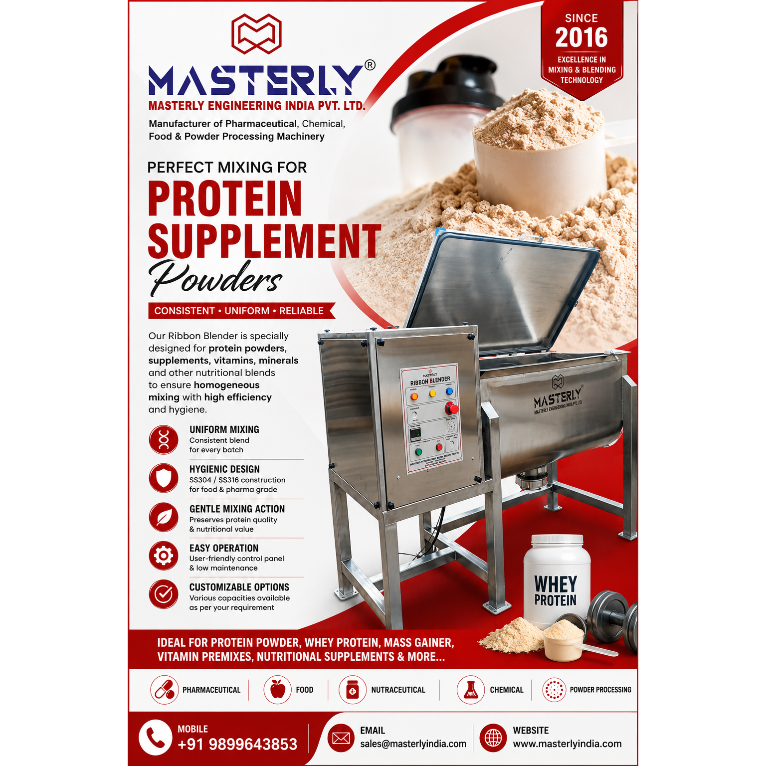 HOW TO CHOOSE CORRECT MIXER FOR PROTEIN SUPPLEMNT POWDER
