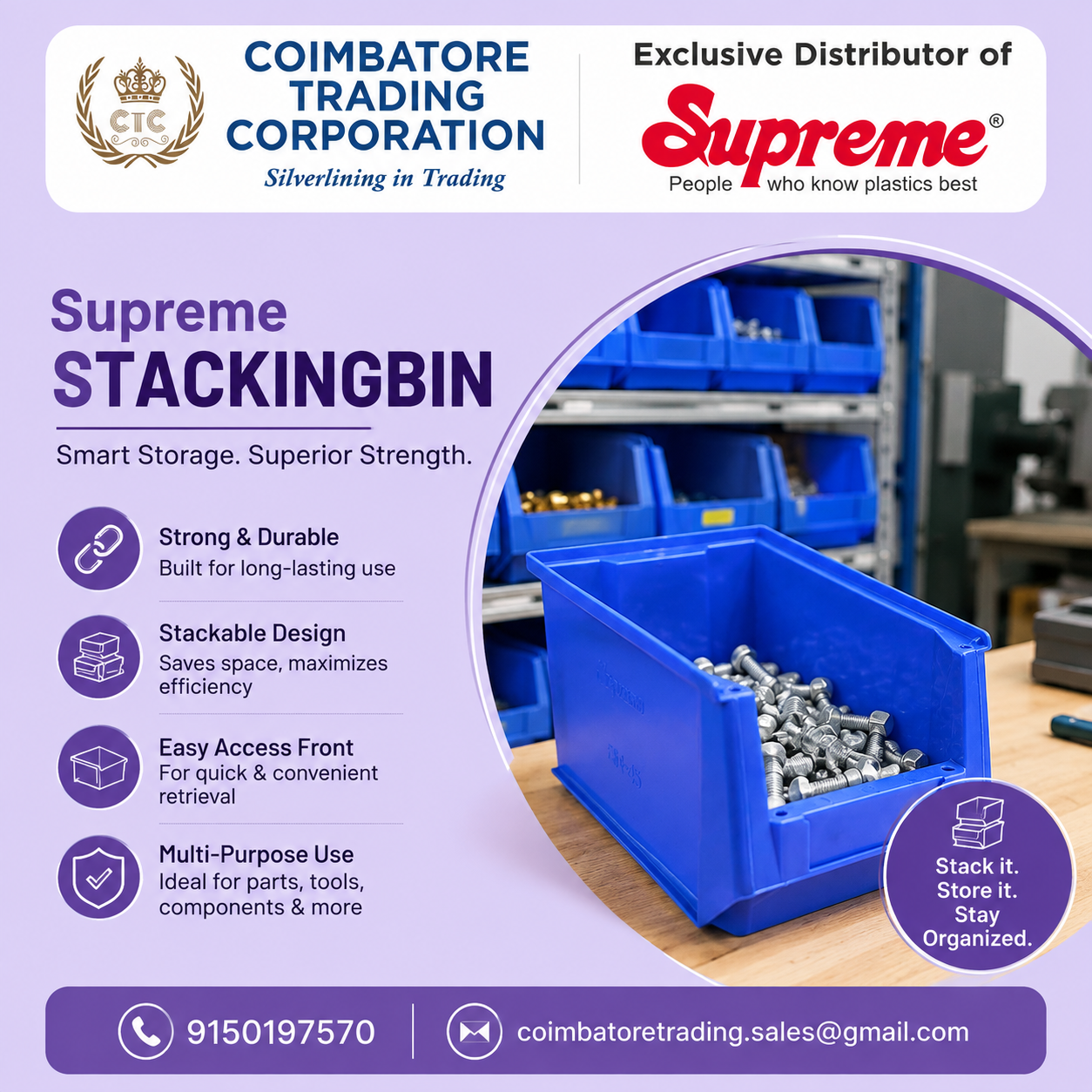 Supreme Plastic Bins in Virudhunagar
