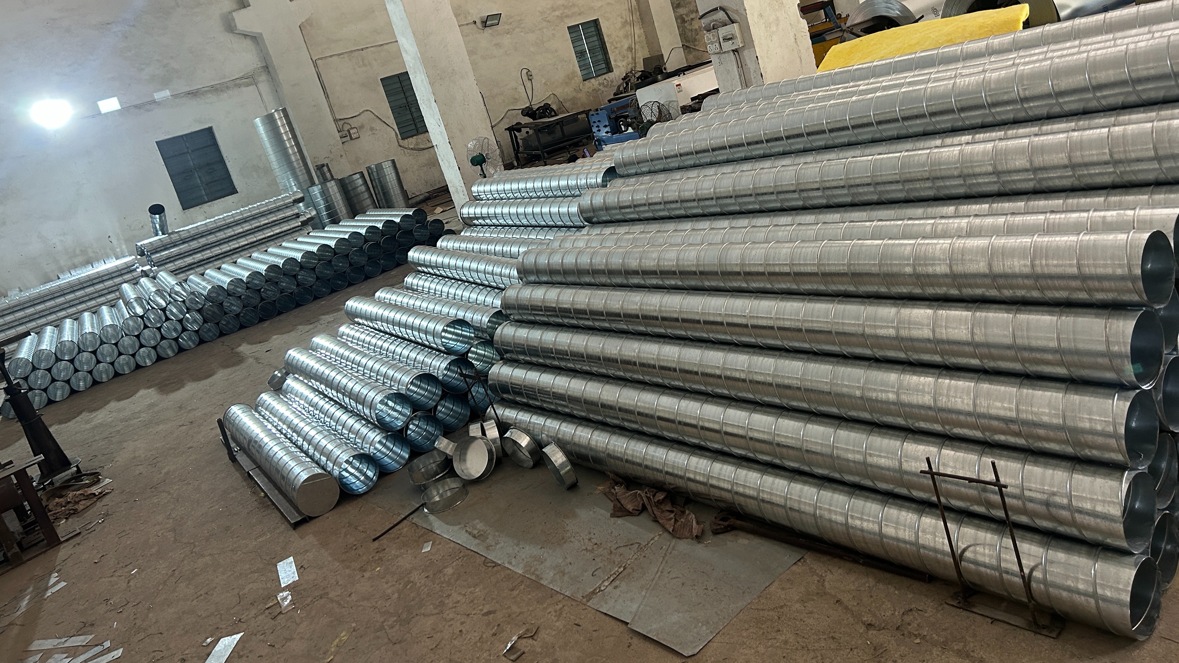 Spiral Air Duct Manufacturer in Ahmedabad Gujarat India