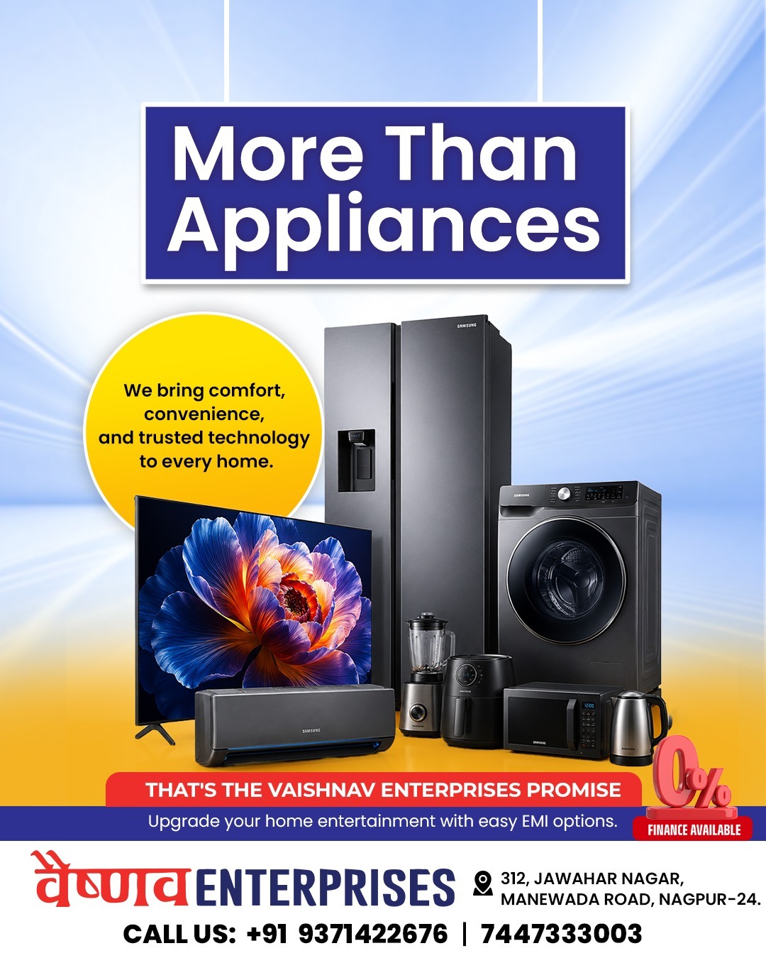 More choice. More comfort. More convenience for your home.