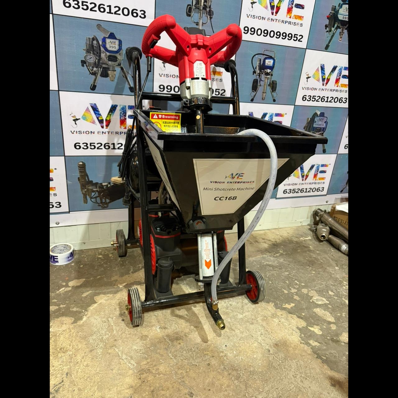 CC16B CEMENT SPRAYING & GROUTING MACHINE