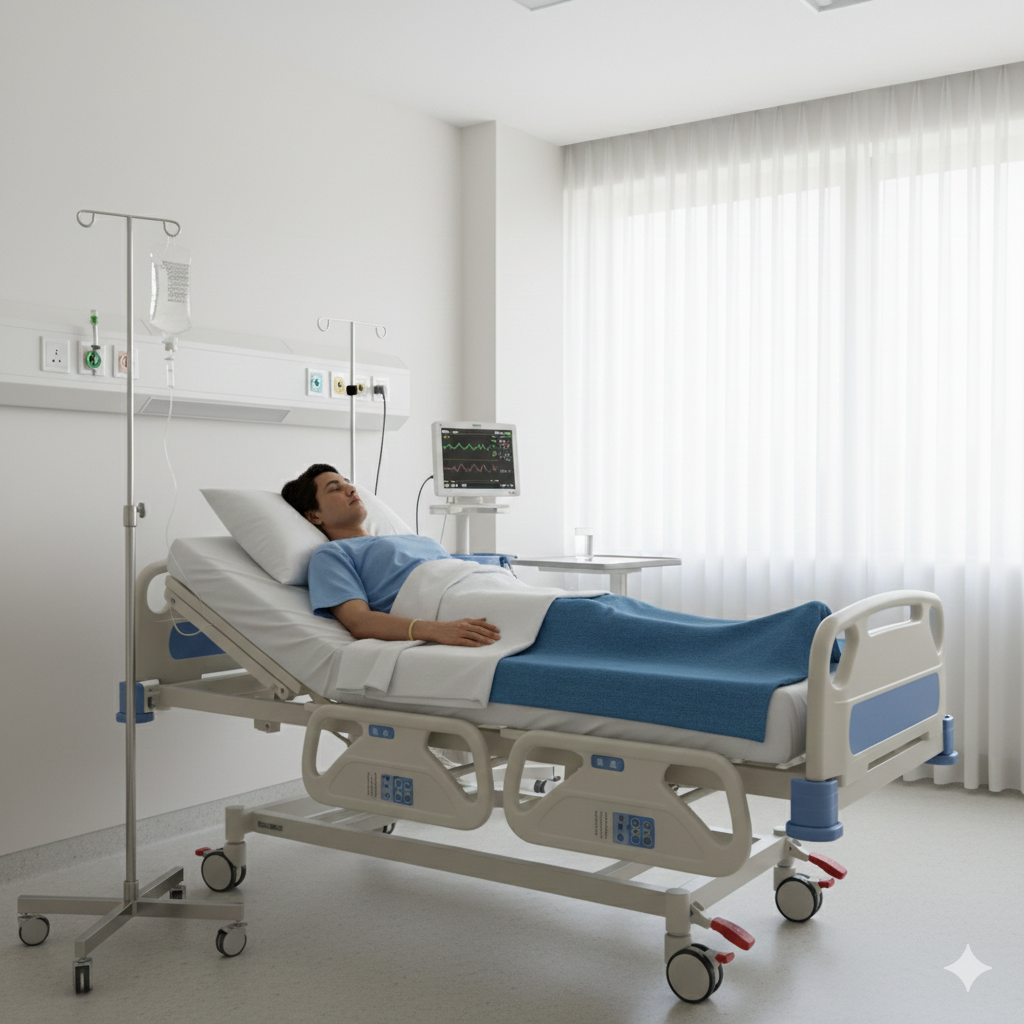 ICU BED β FOR HOSPITAL & HOME CARE