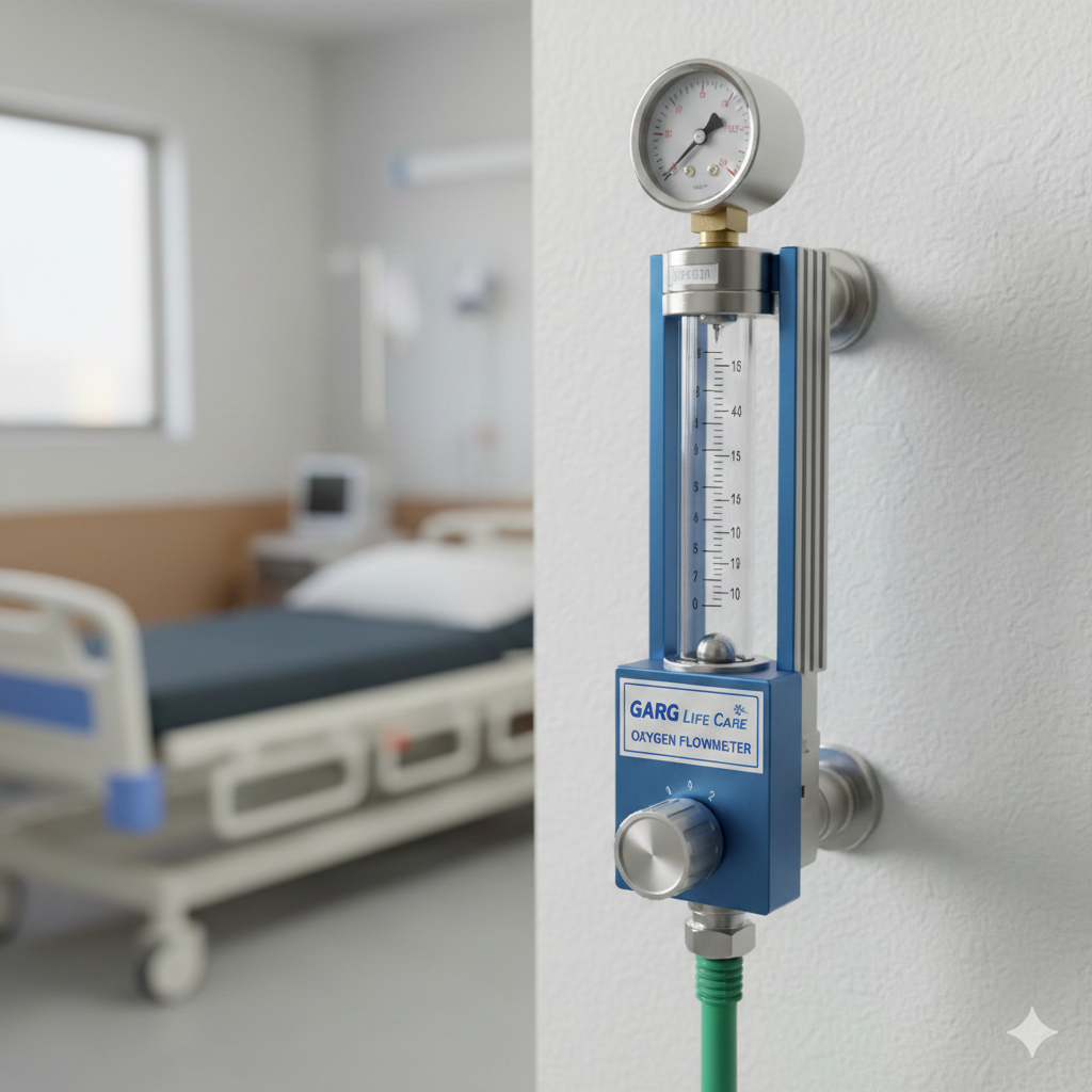 Central Line Oxygen Flowmeter