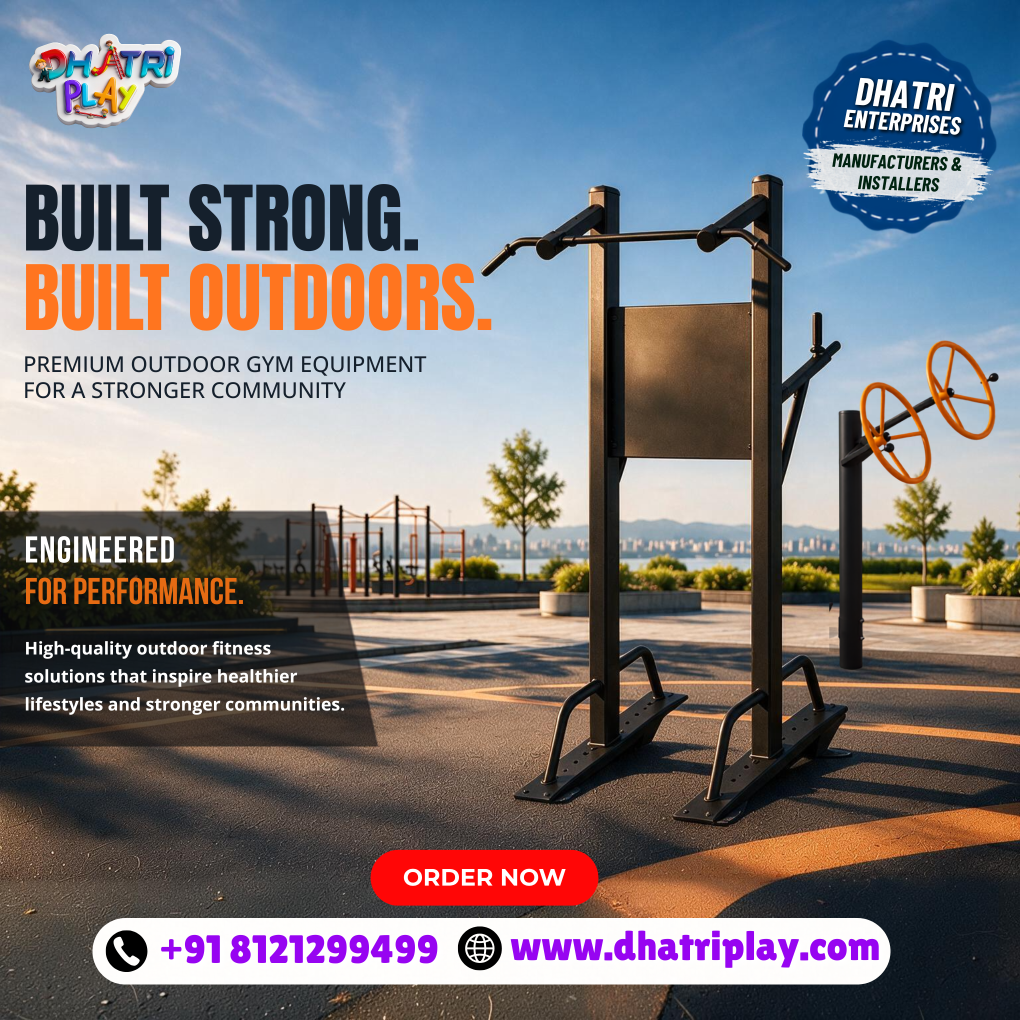 ποΈ Premium Outdoor Gym Equipment π³ | Strong, Durable & Community Fitness Solutions πͺ
