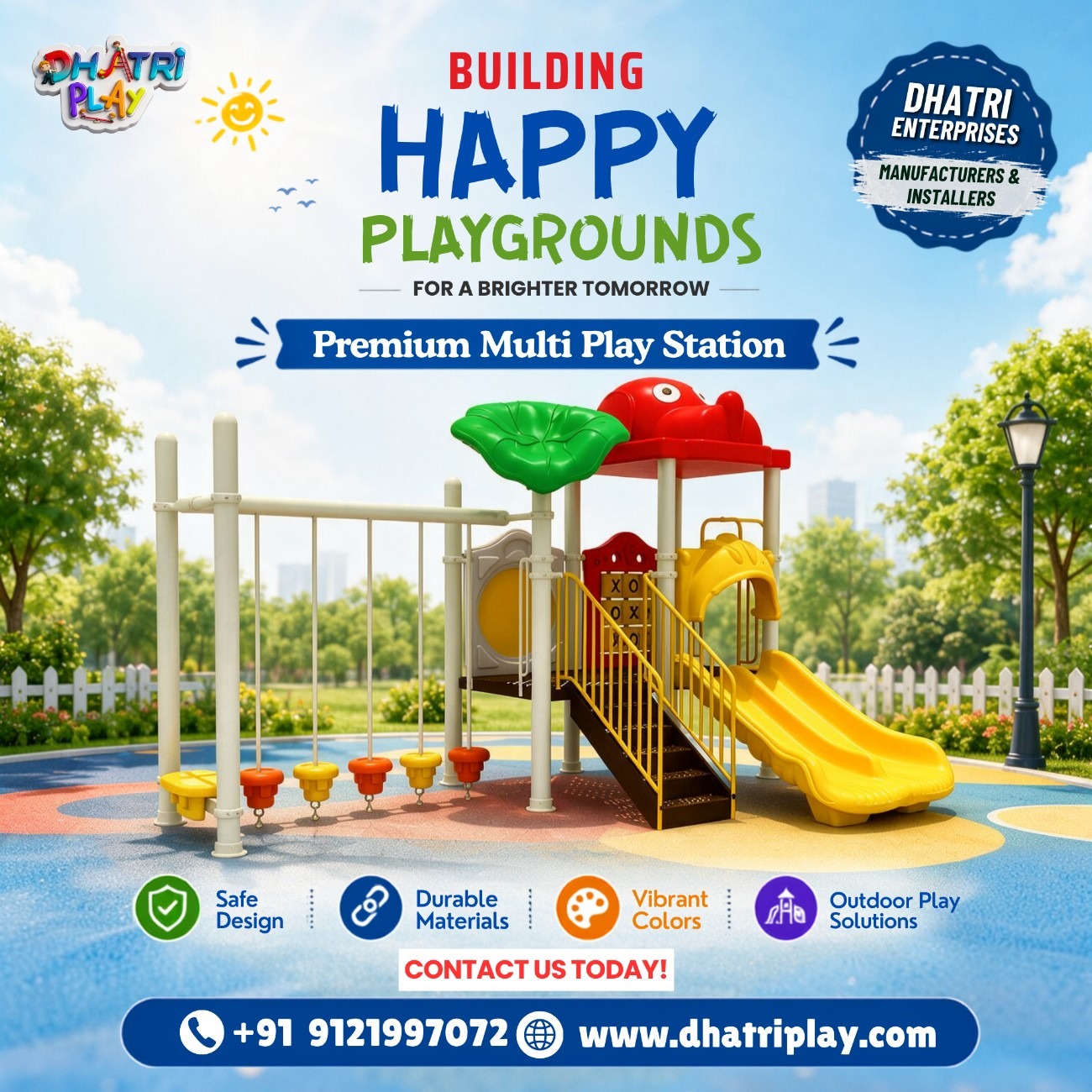 Premium Multi-Play Station for Kids π | Safe, Durable & Exciting Playground Equipment π§π¦