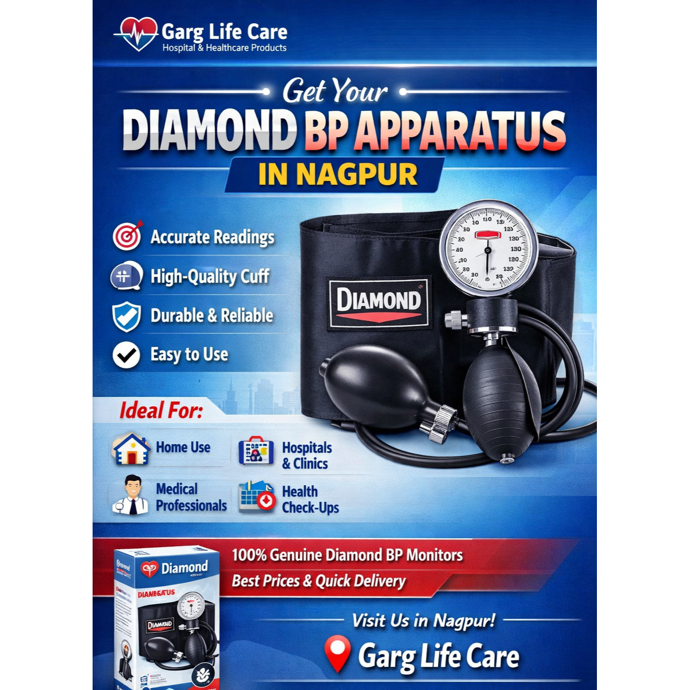 BP Apparatus – Blood Pressure Monitor