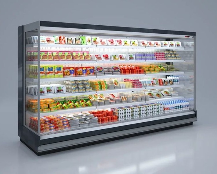 Supermarket open chiller 6.5ft plugin