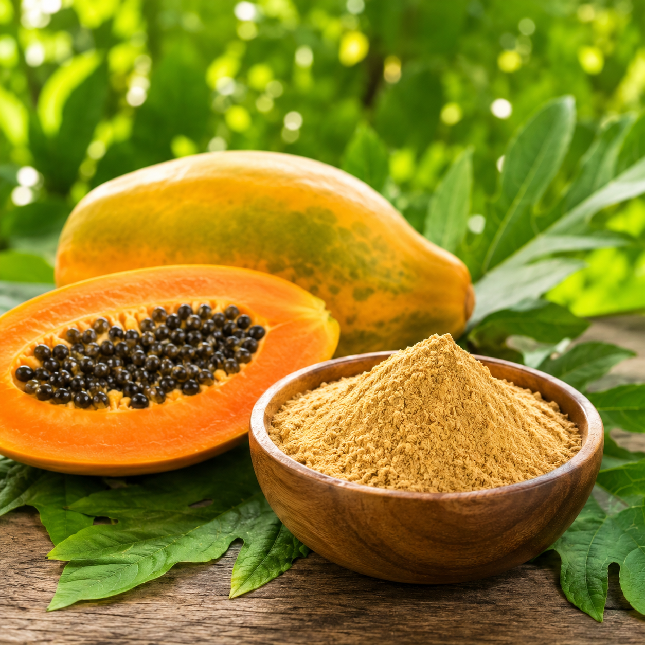 Indian Papaya Powder Exporter | Global B2B Wholesale Supplier | Papaya Powder Bulk Export from India