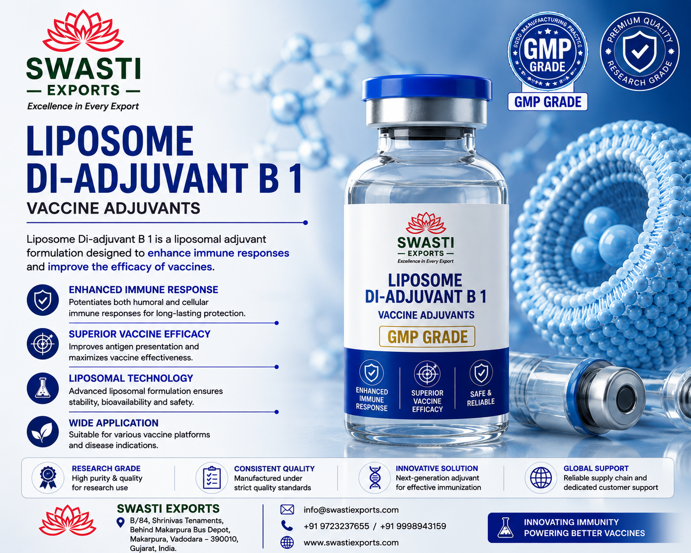 Liposome Di-adjuvant B Supplier