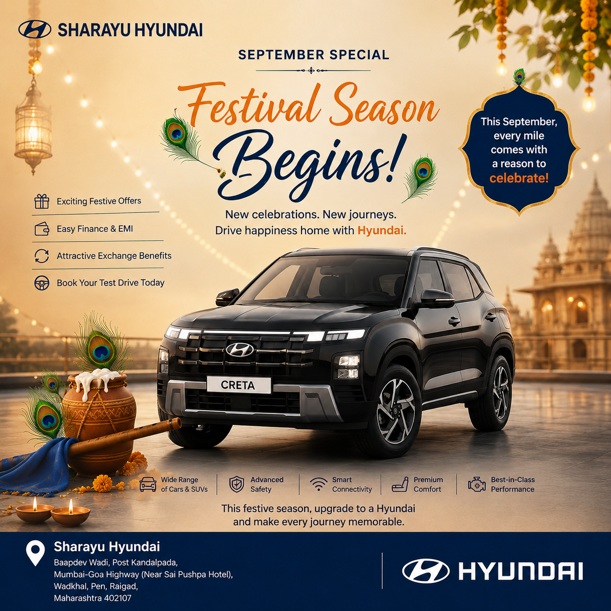 September Special Hyundai Cars in Pen, Raigad | Festive Offers, Car Booking & Test Drive Near Me