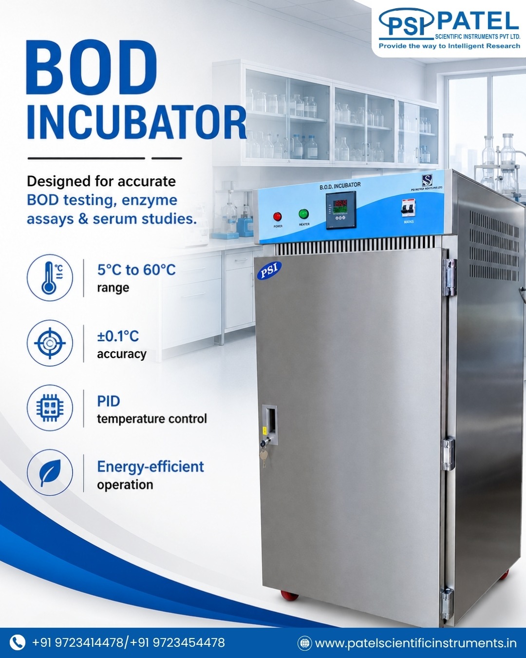 BOD Incubators for Accurate Laboratory Testing
