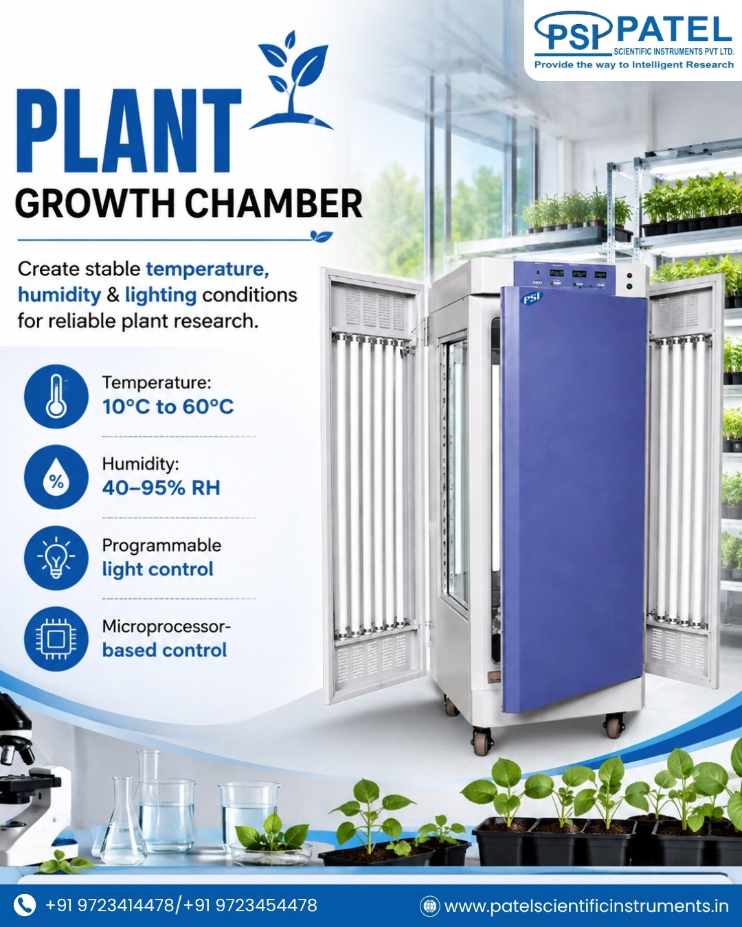 Advanced Plant Growth Chamber for Precise Research