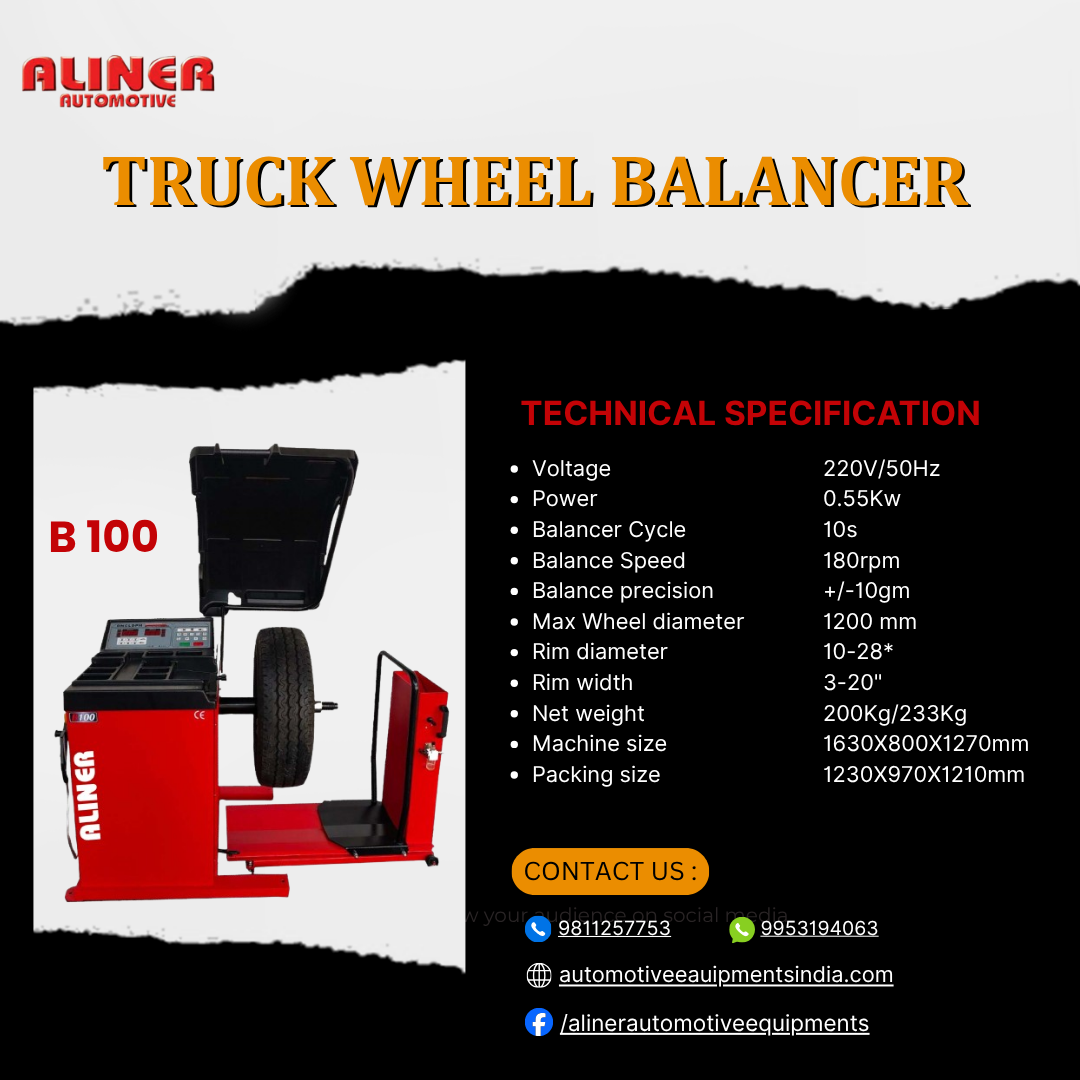 TECHNICAL : TRUCK WHEEL BALANCER, DIGITAL WHEEL BALANCER, WHEEL BALANCER, WHEEL BALANCER MACHINE