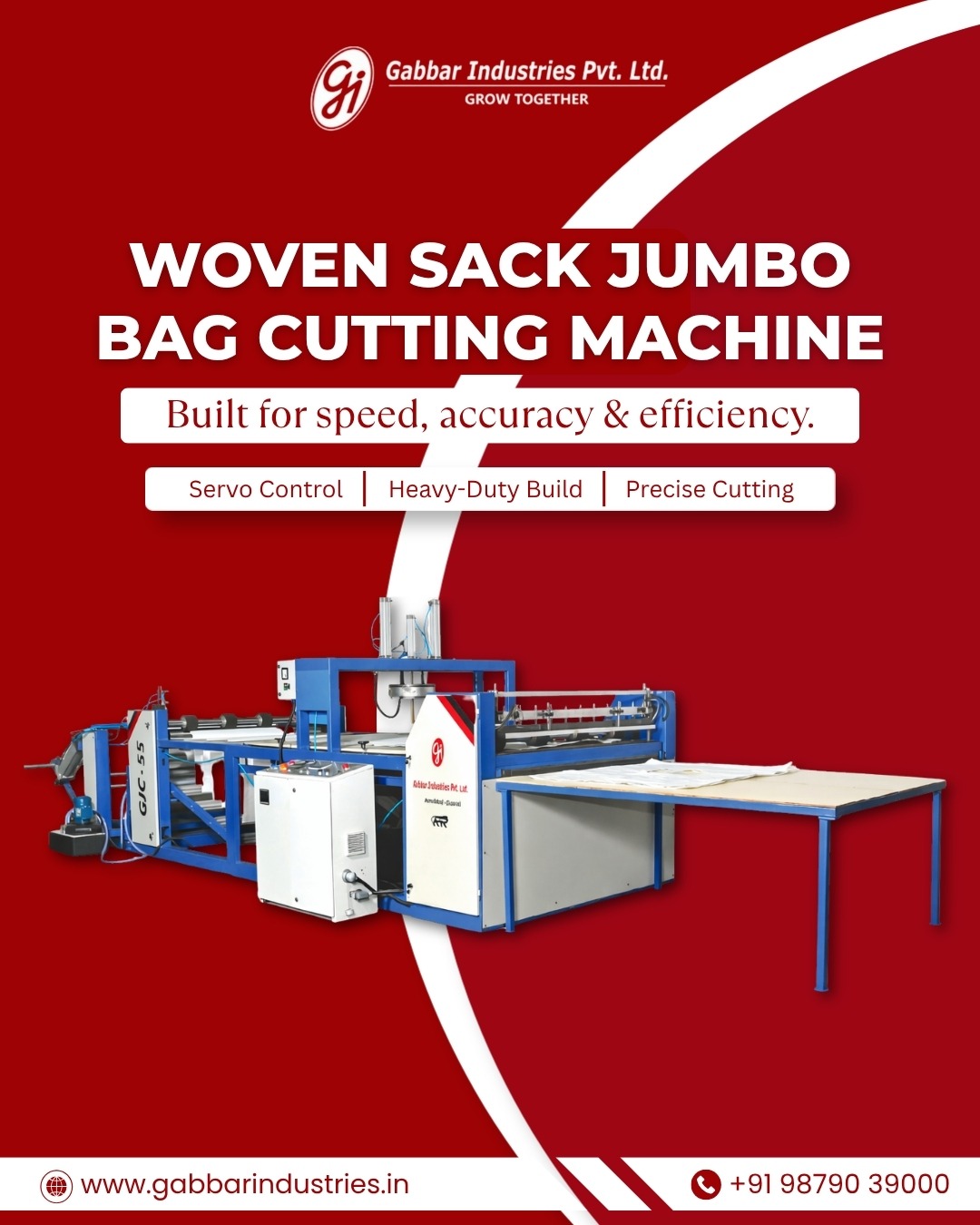 Woven Sack Jumbo Bag Cutting Machine for Precise Production