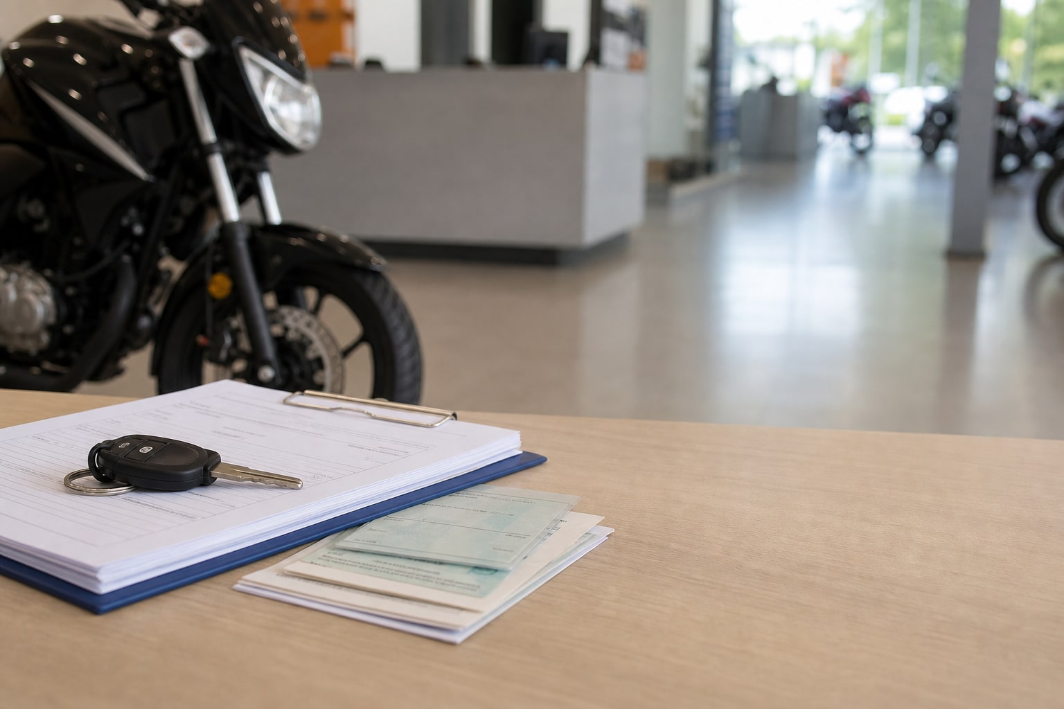 Which two wheeler loan documents are required for approval?