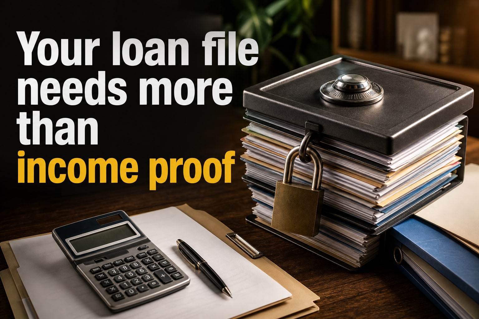 What documents do self-employed applicants need for a personal loan?