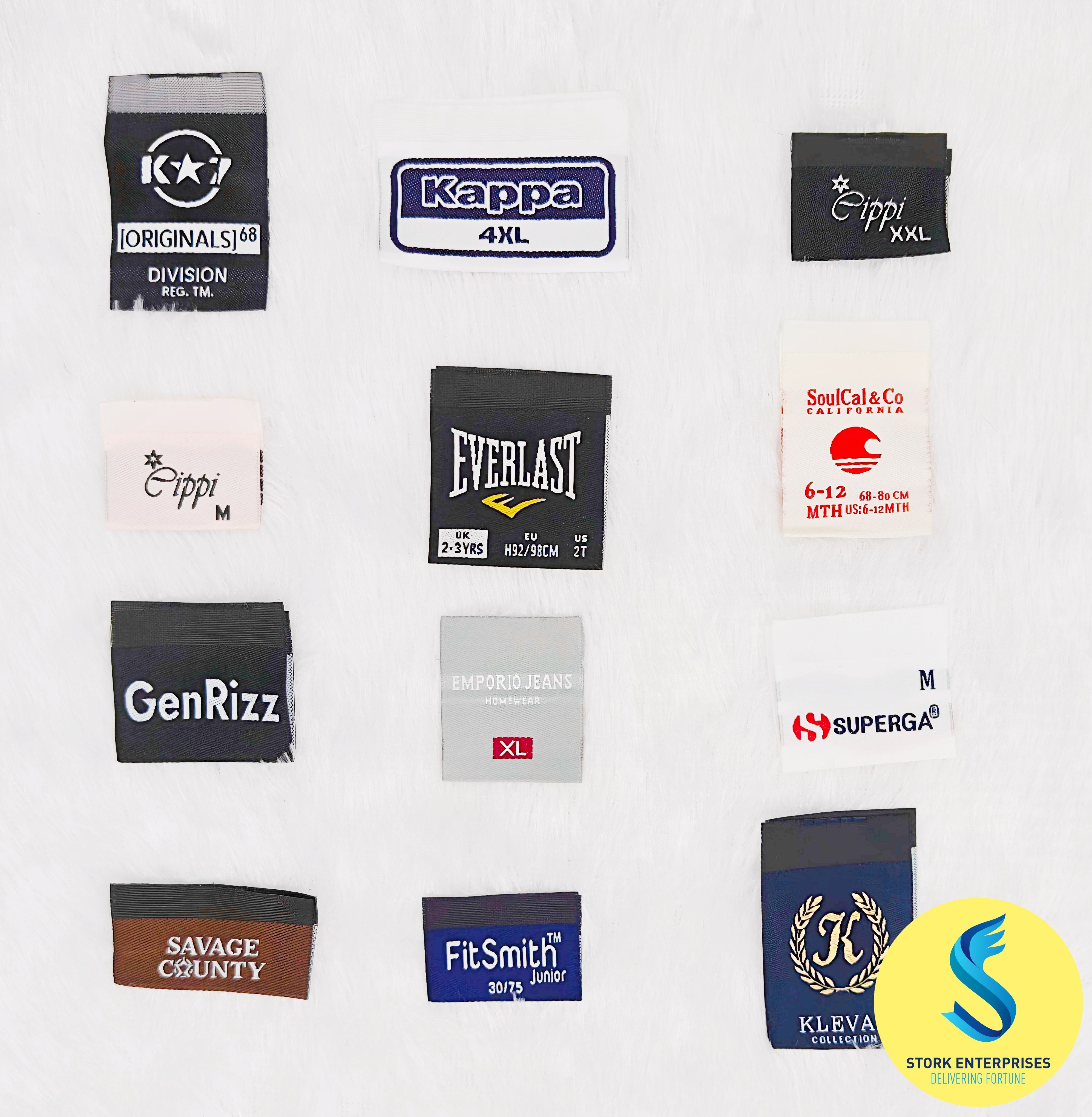 Centre Fold Woven Label manufacturers in coimbatore