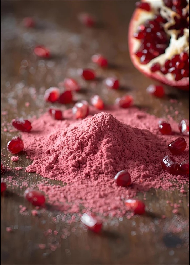 Pomegranate Powder Supplier & Exporter India | SS Overseas | Bulk Wholesale | Global B2B Exporter