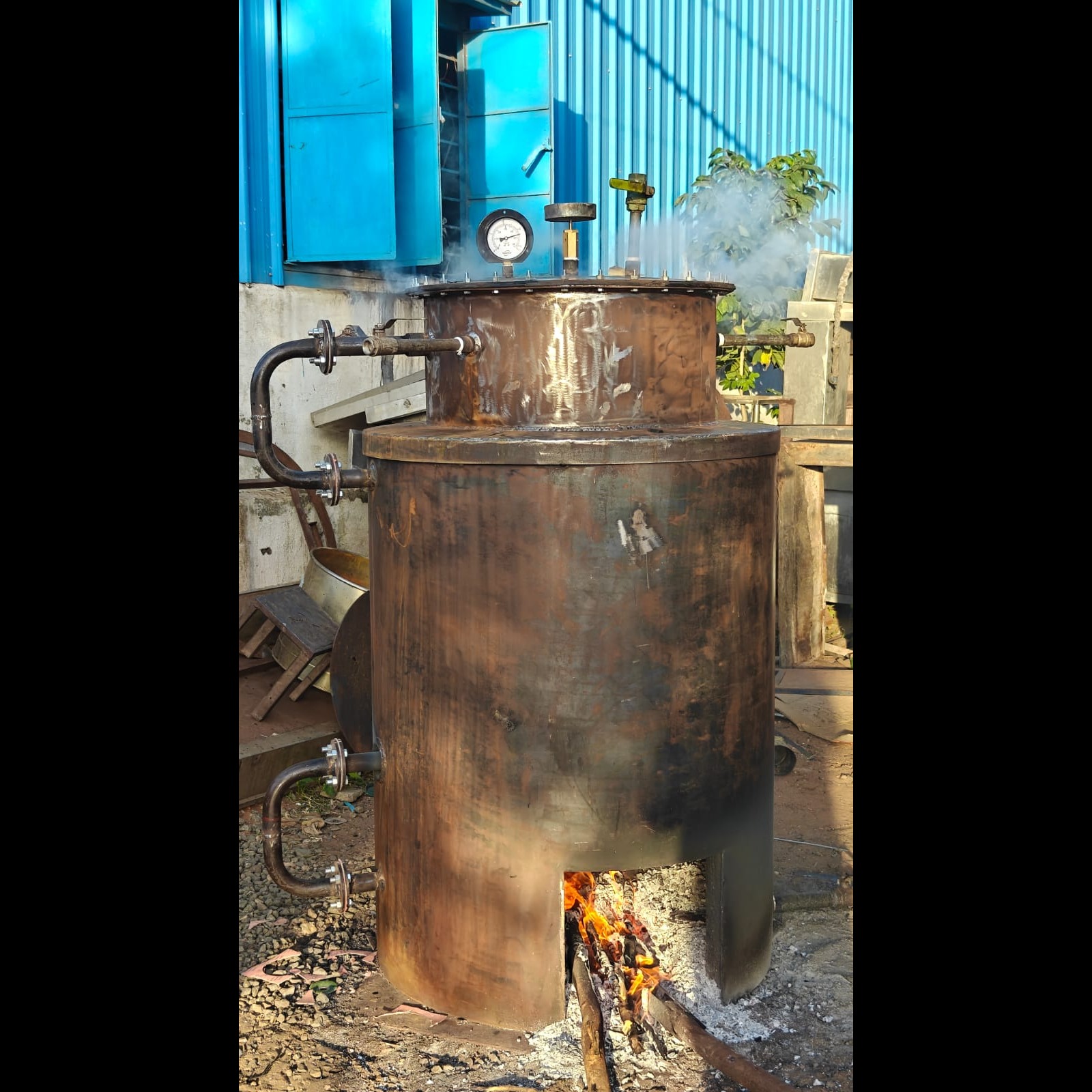 Industrial Steam Cooking Boiler at Coimbatore