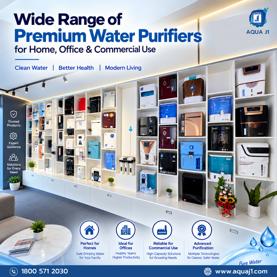 Smart Water Purifier Supplier in Pune | Aqua J1 Technologies