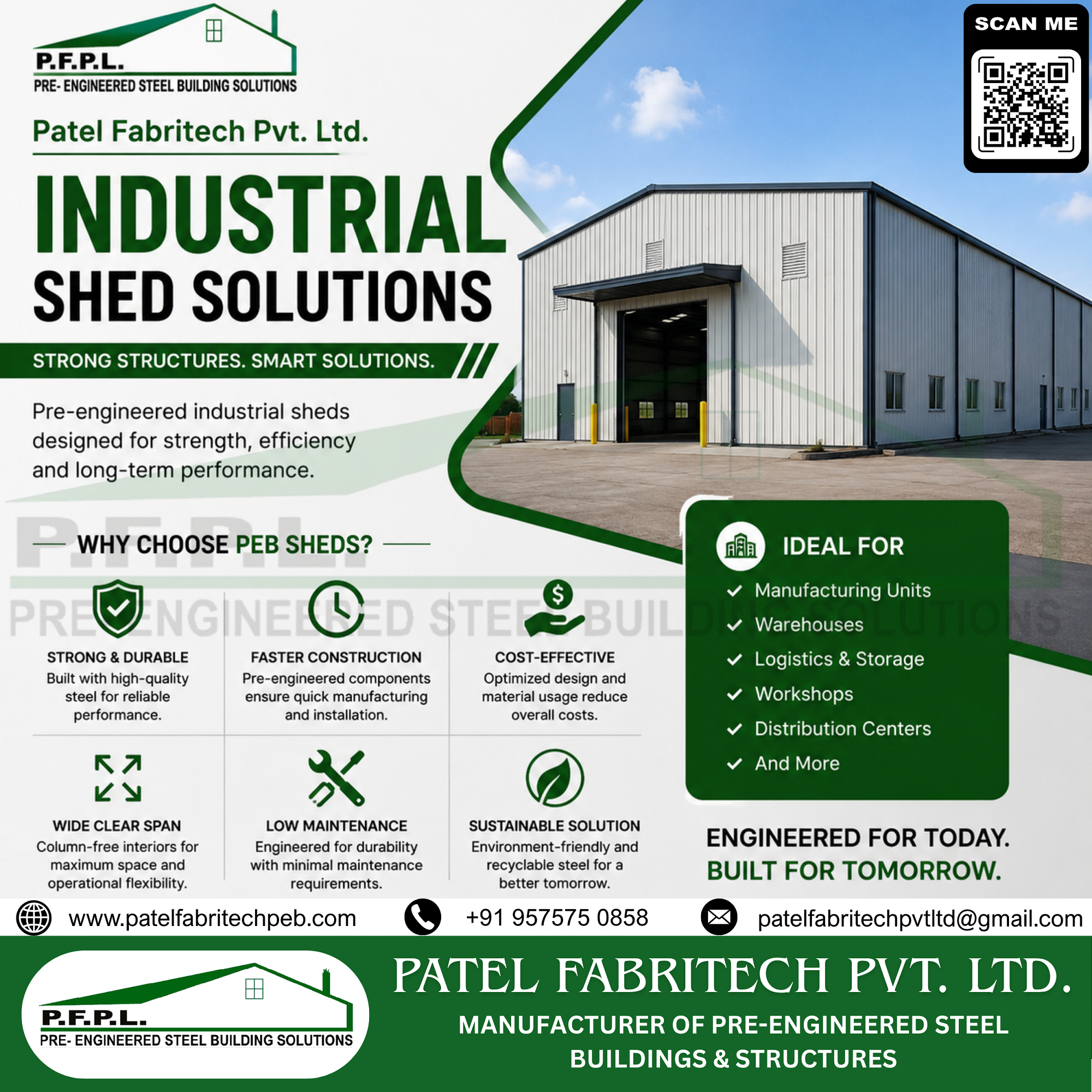 ๐ญ Strong structures. Smarter industrial spaces. Built for business.