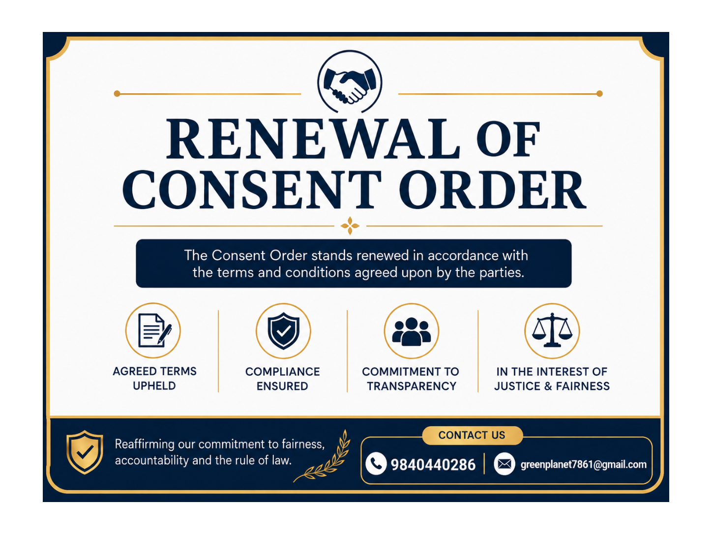 Consent Or