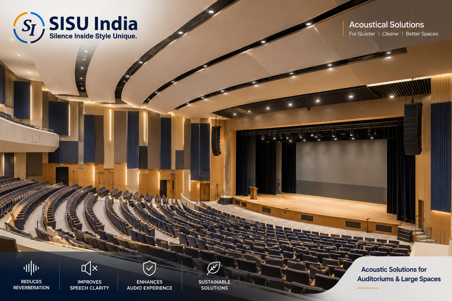Auditorium Acoustic Solutions – SISU India