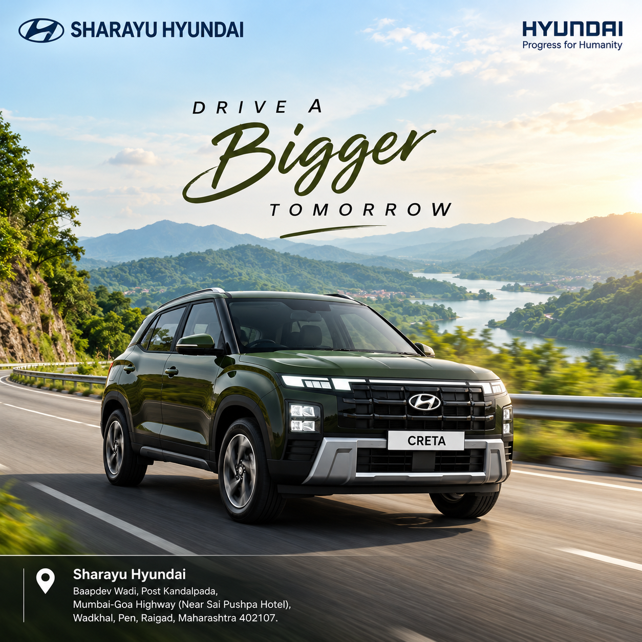 Hyundai Creta in Pen, Raigad & Near Mumbai-Goa Highway | Price, Offers, Finance & Test Drive