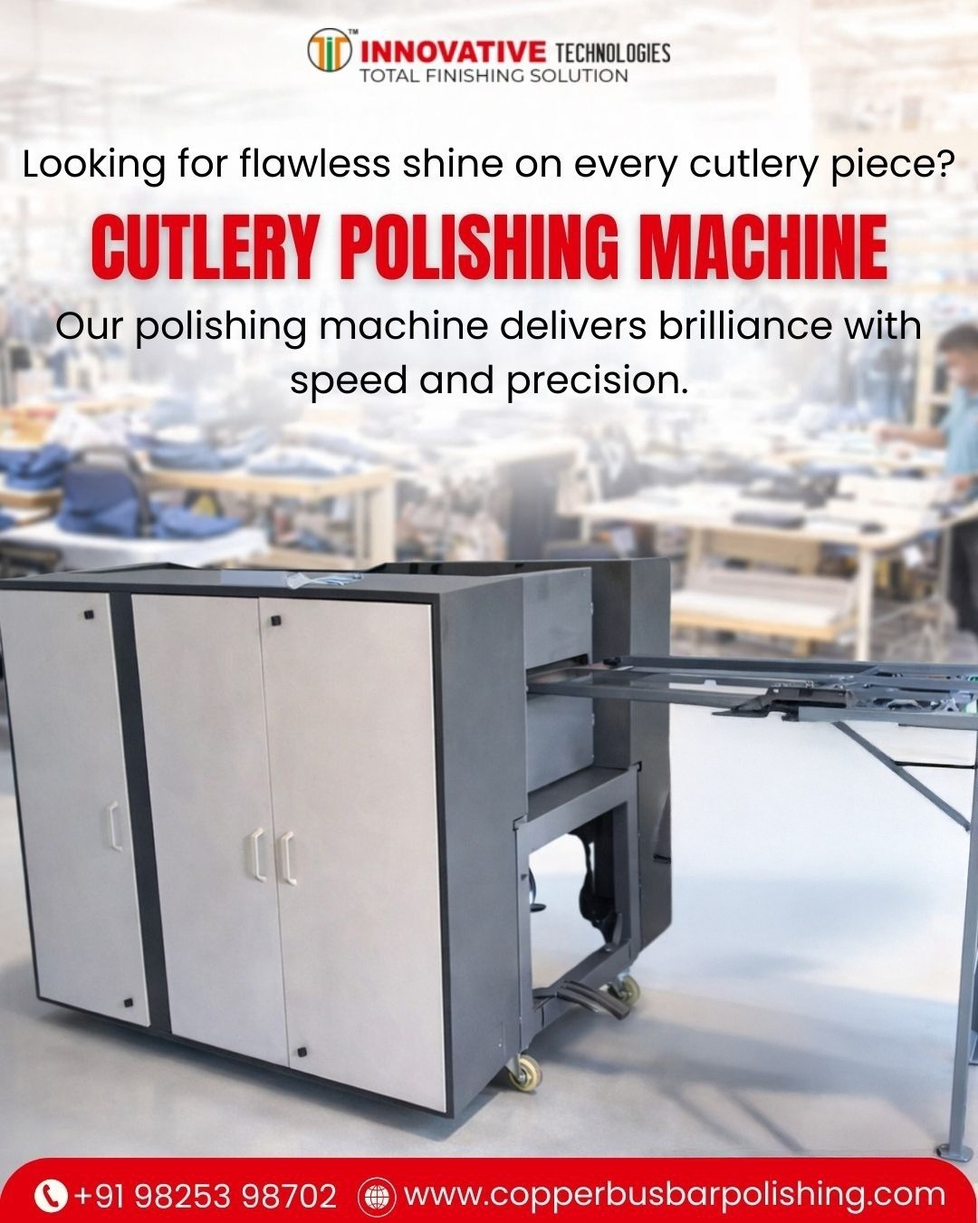 Cutlery Polishing Machine Manufacturer in India