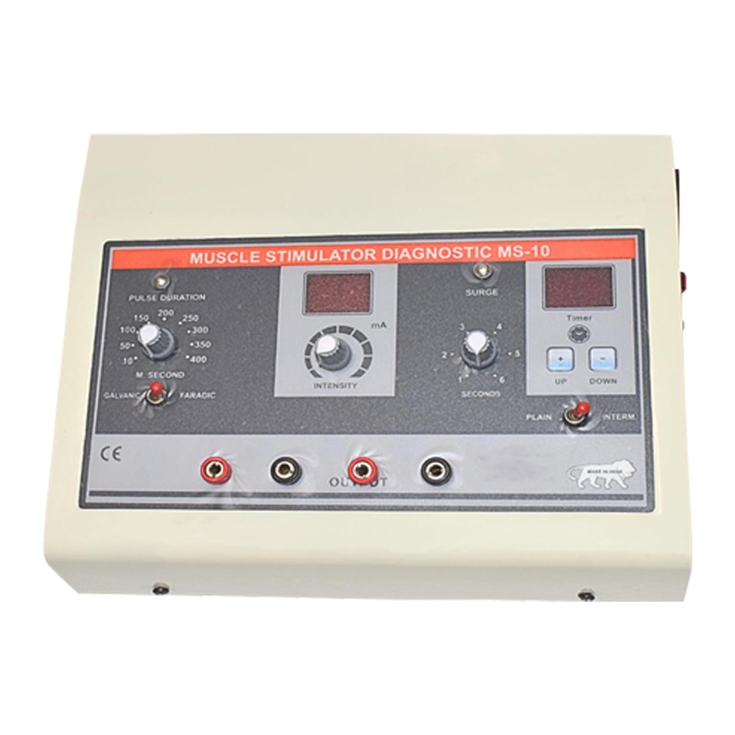 muscle stimulator diagnostic with timer