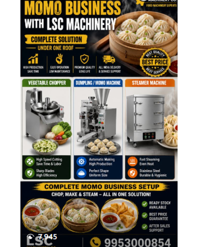 Momo Making Machine Manufacturer In Karnal
