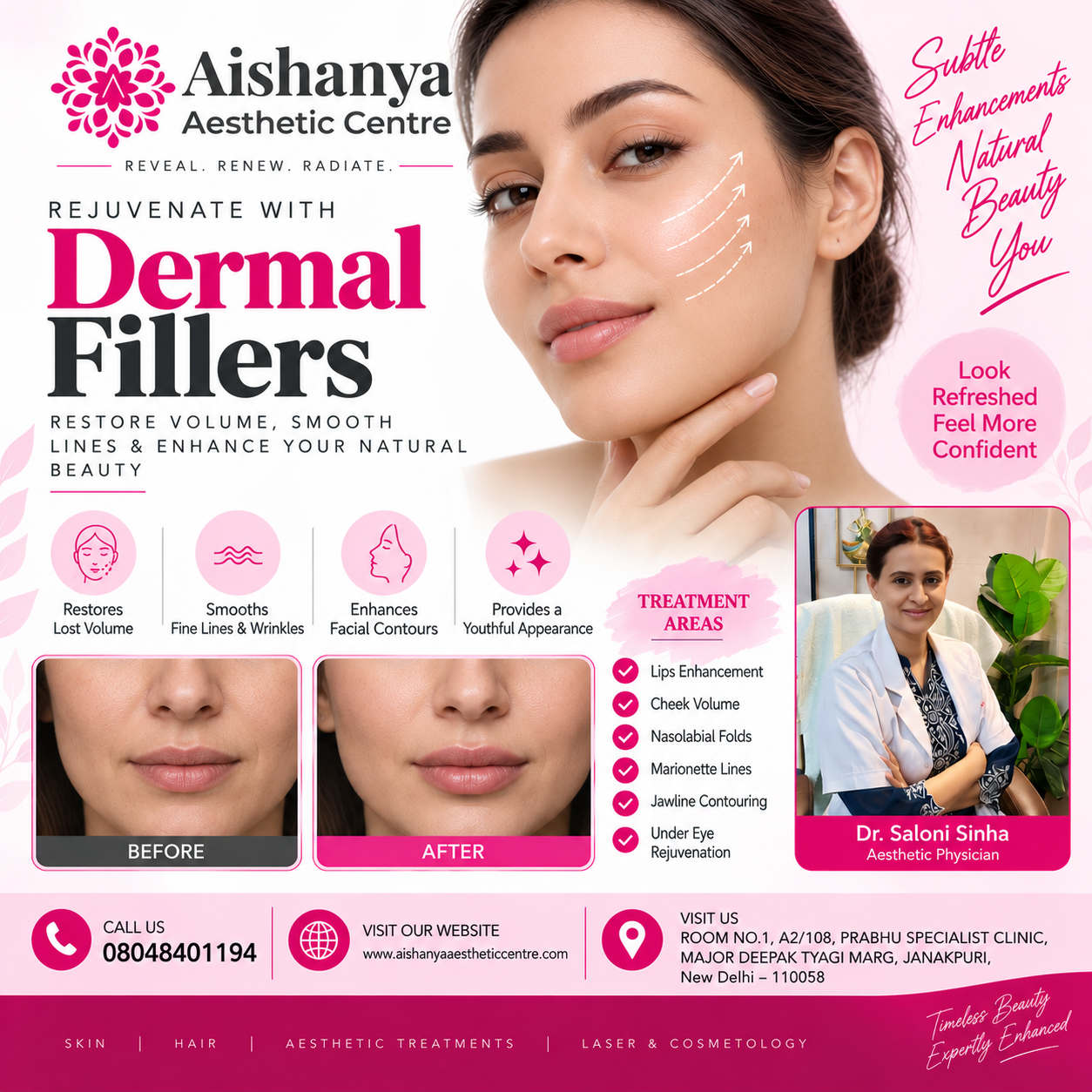 Best Dermal Fillers in Delhi