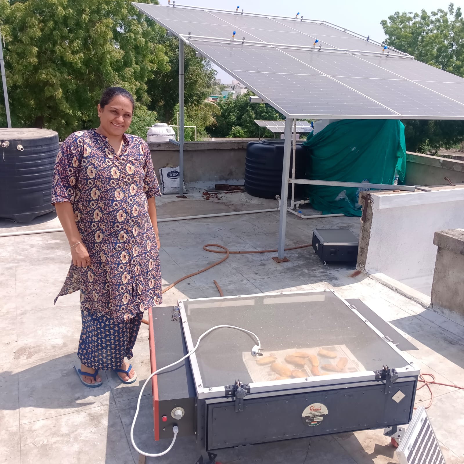 Solar Dryer in Varanasi, Uttar Pradesh for Langda Mango, Chilli, Karonda & Horticultural Processing