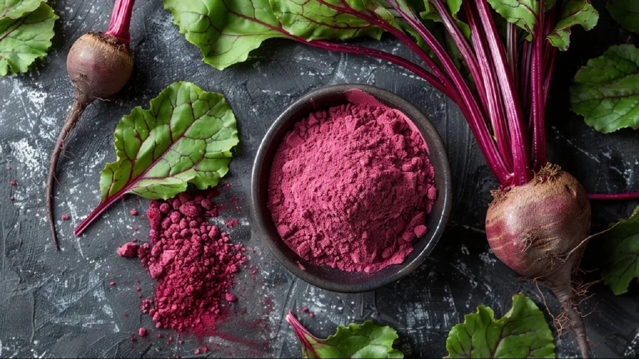 Food-Grade Natural Red Beetroot Powder Bulk Supply from SS Overseas India โ Global Markets Served