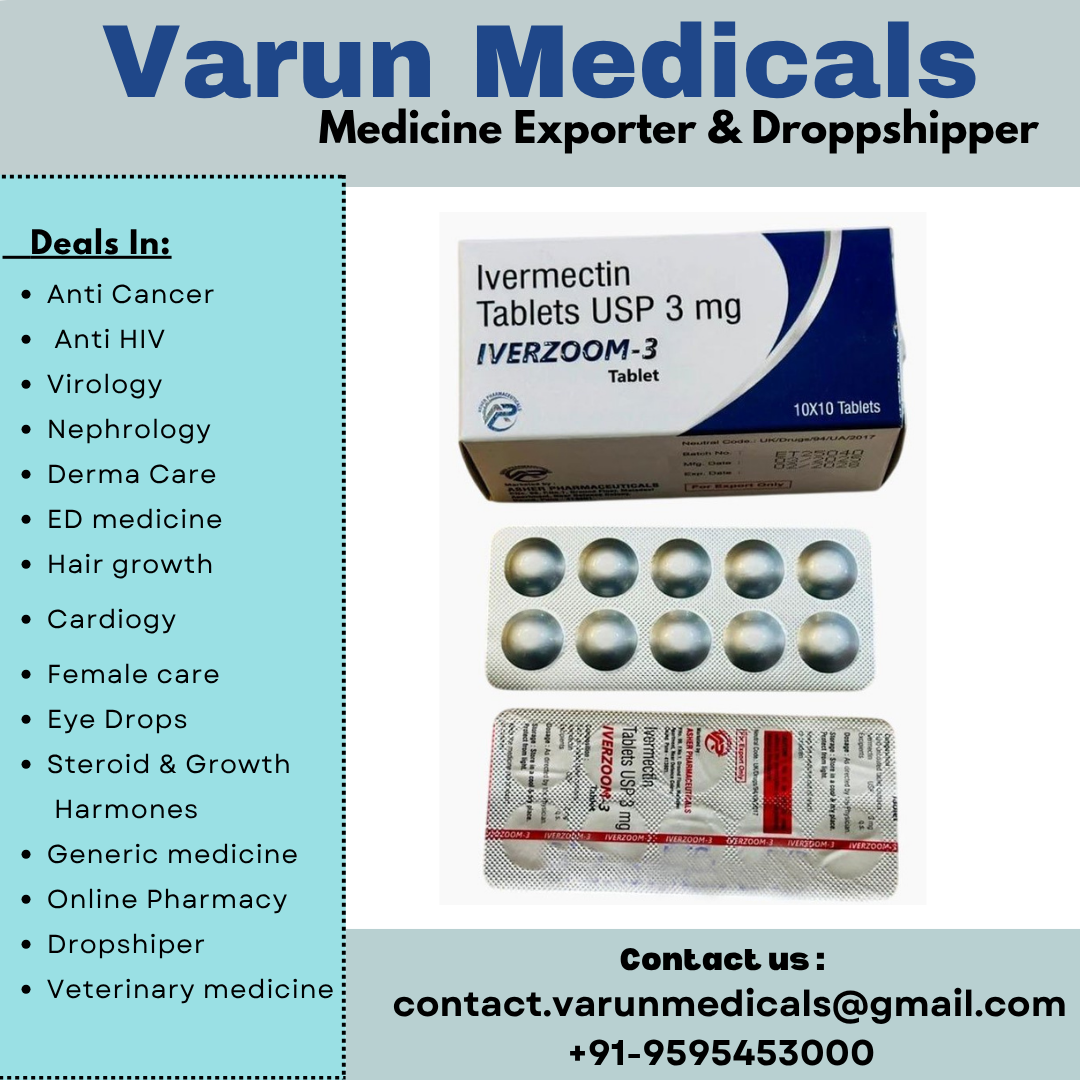 Ivermectin Tablets Supplier, Dealer, Exporter
