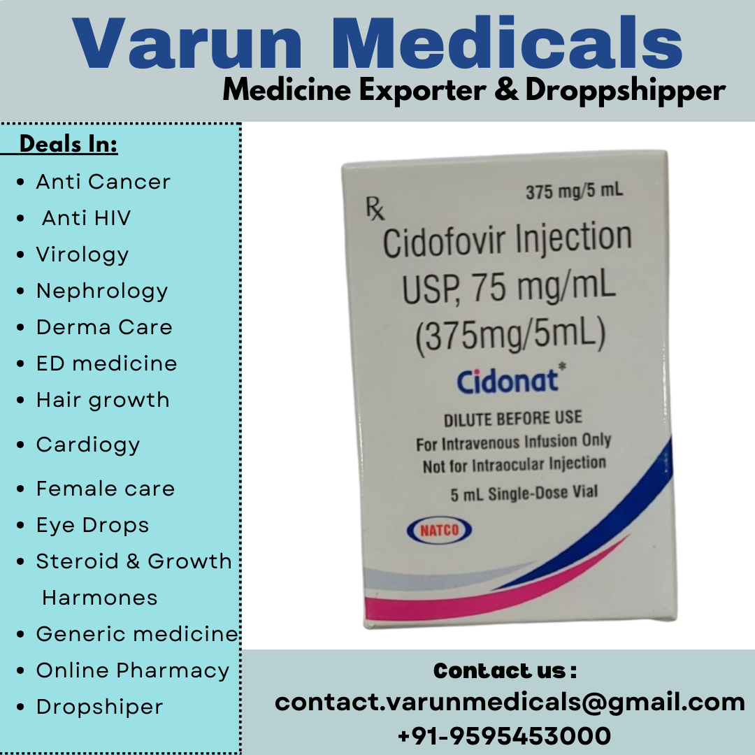 Cidofovir Injection Supplier, Dealer, Exporter