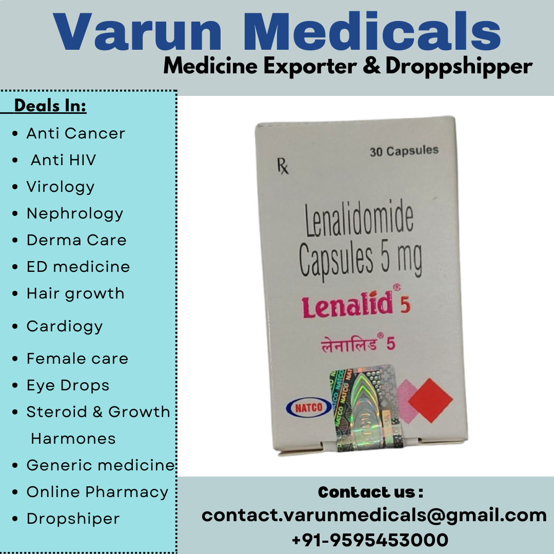 Lenalidomide Capsules Supplier, Dealer, Exporter