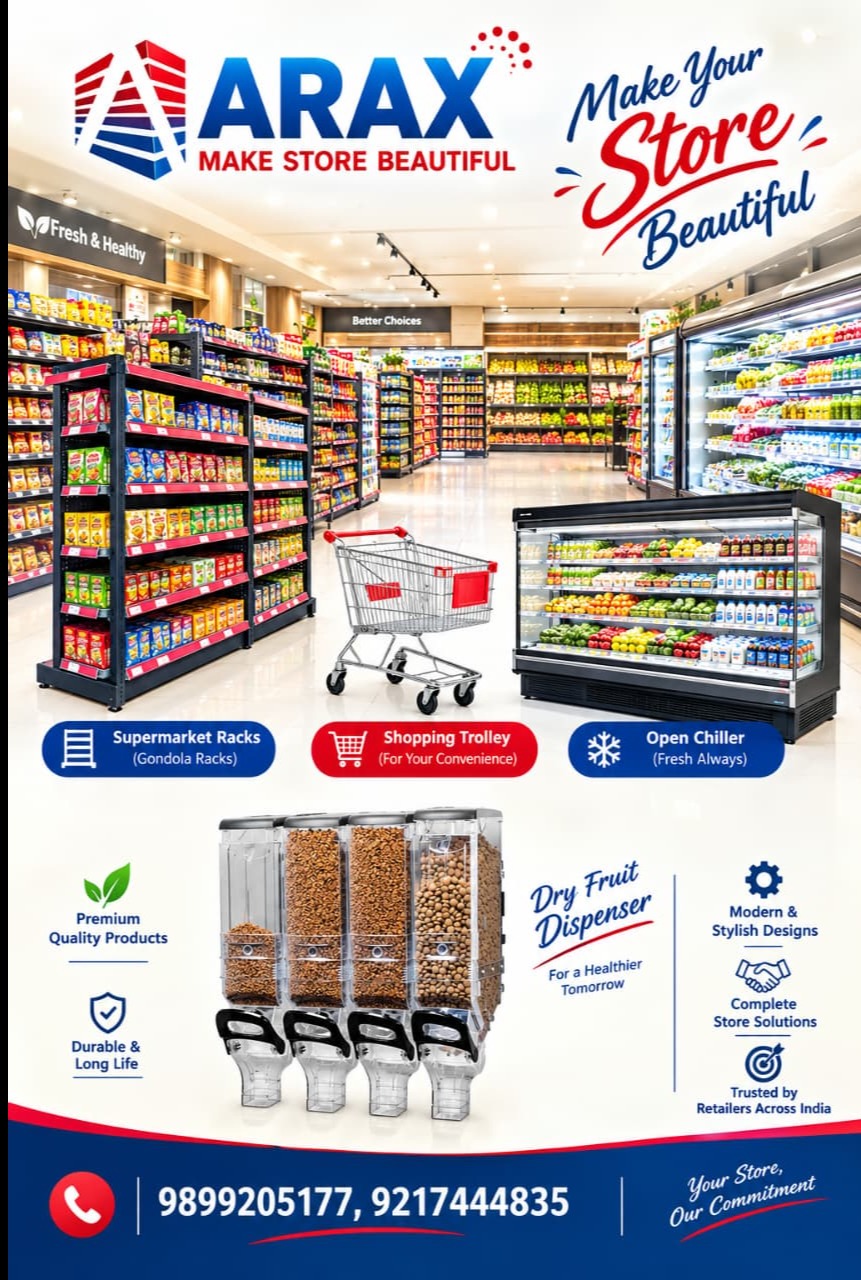 Supermarket Manufacturing Racks In Delhi Best Price