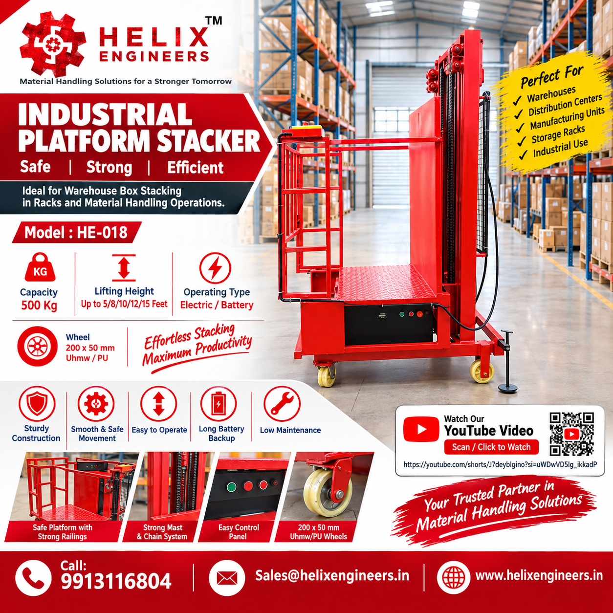 Cage Stacker Supplier And manufacturer