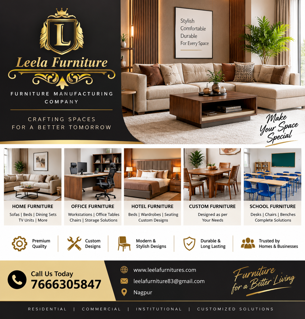 Furniture Manufacturing Company in Nagpur