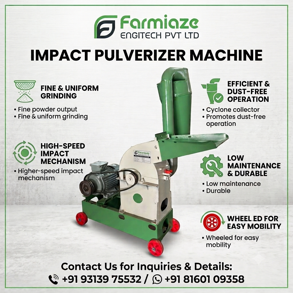 Impact Pulverizer Machine Manufacturer Near Me