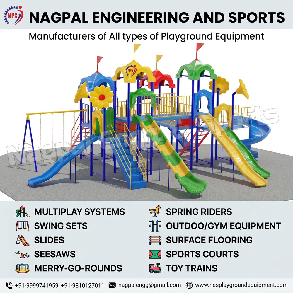 Leading Children Park Playground Equipment Manufacturer in Faridabad, Haryana, India