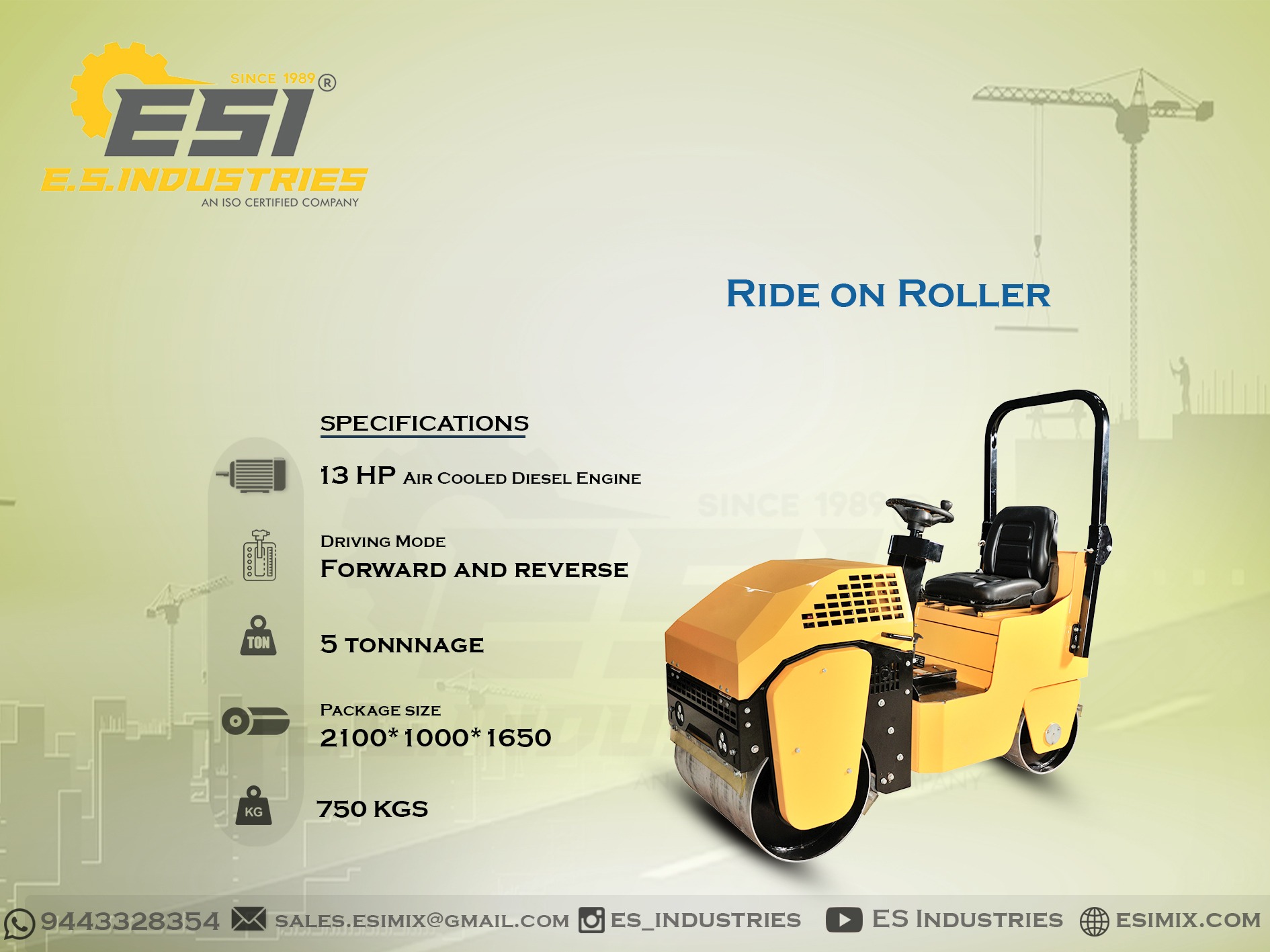RIDE ON ROLLER IN KANCHIPURAM