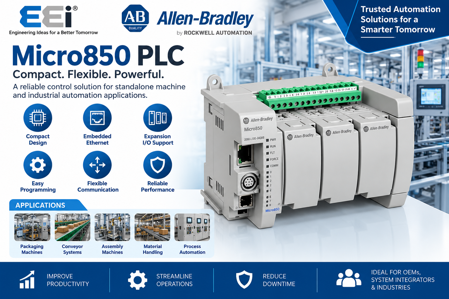 ALLEN BRADLEY Micro850 PLC Near Me