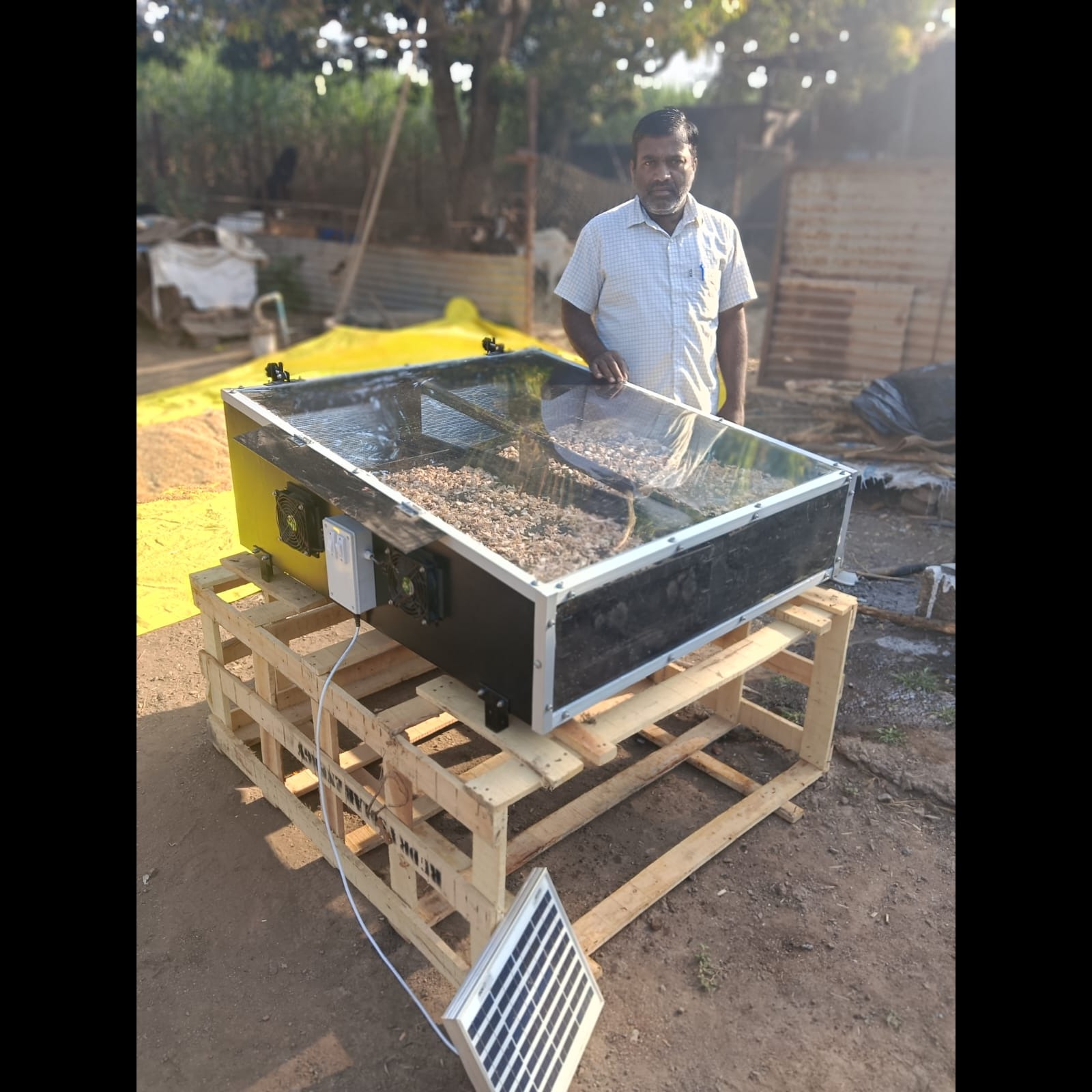 Solar Dryer in Dakshina Kannada, Karnataka for Farmers, FPOs & Food Processing | Rudra Solar Energy